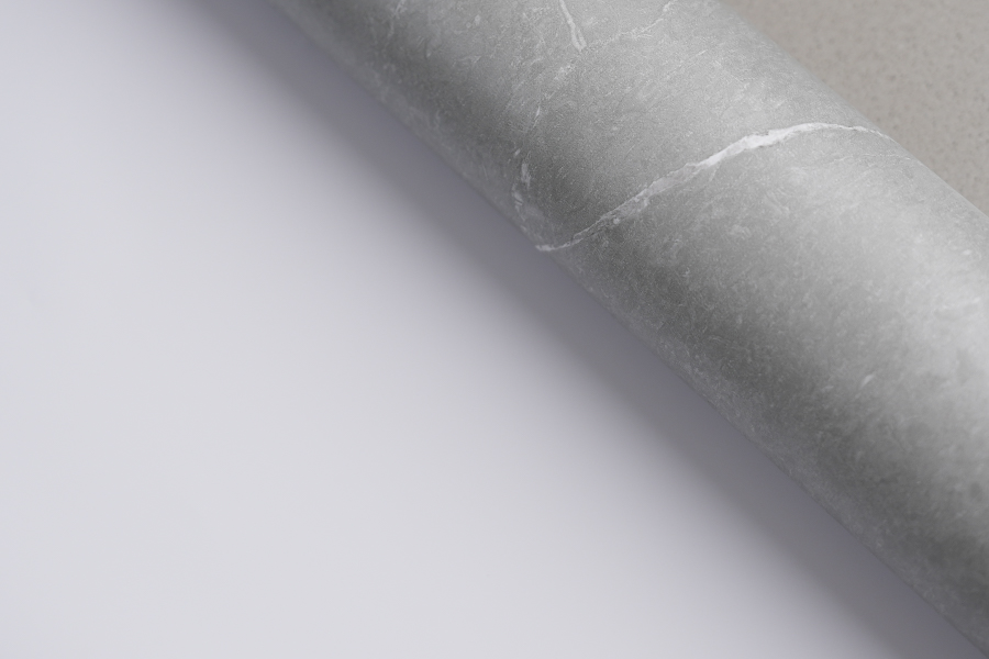 Jazz hvid marmor PVC-udskrivning dekorativ film
